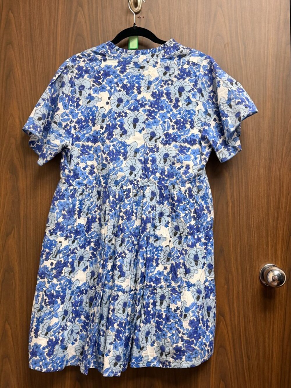 RO'S GARDEN Exclusive Blue Nerano Vibeka Short Dress Size M NWT - Picture 10 of 10